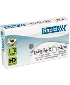 Skavas Rapid, Standard, 23/8, 1000 skavas/kastītē ( Iepak. x 2 )