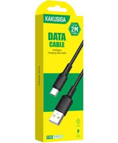 KAKUSIGA KSC-421 kabelis USB-C 2m melns