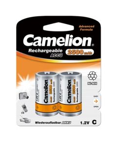 Camelion C/HR14, 2500 mAh, Rechargeable Batteries Ni-MH, 2 pc(s)