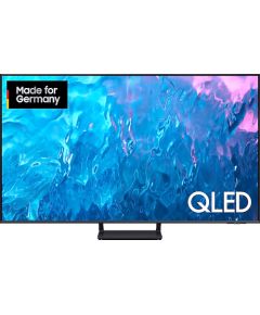 SAMSUNG GQ-85Q70C, QLED television (214 cm (85 inches), titanium, UltraHD/4K, HDMI 2.1, twin tuner, 100Hz panel)