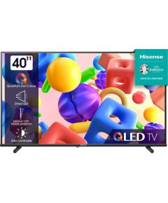 TV Hisense 40A5KQ, QLED (100 cm (40 inches), black, FullHD, Triple Tuner, SmartTV)