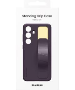 Samsung Galaxy S24 Standing Grip Cover Dark Violet