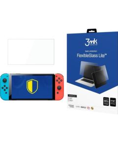 3MK aizsargstikls Flexible 2,5D Lite  Nintendo Switch Oled 8.3