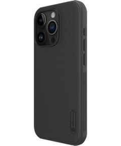 Nillkin Super Frosted PRO Back Cover for Apple iPhone 15 Pro Black (Without Logo Cutout)