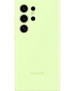 Samsung Galaxy S24 Ultra Silicone Cover Light Green