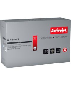 Activejet ATH-250NX toner (replacement for HP 504X CE250X, Canon CRG-723HB; Supreme; 10500 pages; black)