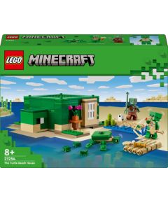 LEGO Minecraft Domek na plaży żółwi (21254)