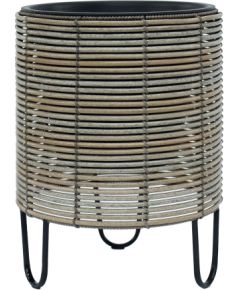 Puku pods WICKER D36xH48cm, bešs-peleks Interjera un Dizaina priekšmeti