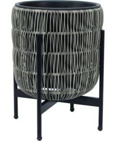 Puku pods WICKER ar stativu 30x30xH38cm, peleks Interjera un Dizaina priekšmeti