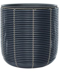 Puku pods WICKER D35xH36cm, melns/bruns Interjera un Dizaina priekšmeti