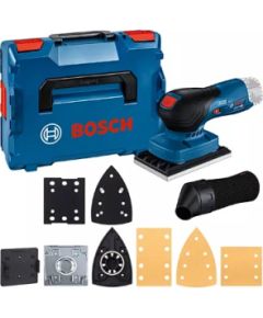 Orbitālā slīpmašīna Bosch GSS 12V-13 Professional; 12 V (bez akumulatora un lādētāja) + L-BOXX 136