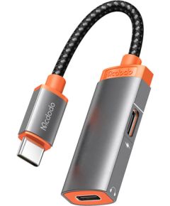 Adapter USB-C to 2x USB-C Mcdodo CA-0520, PD 60W (black)