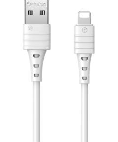 Cable USB Lightning Remax Zeron, 1m, 2.4A (white)