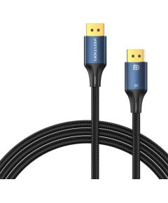 HD DisplayPort 8K Cable 3m Vention HCELI (Blue) TВ аксессуары