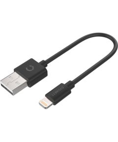 Cable USB to Lightning Cygnett 12W 0.1m (black)