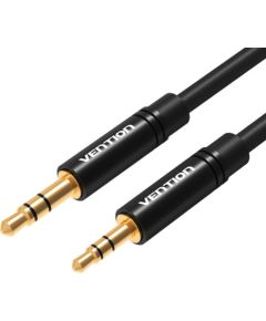 Mini jack 3,5mm to 2,5mm AUX cable Vention BALBD 0,5m (black)