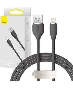 Baseus Jelly  cable USB to Lightning, 2,4A, 1,2m (black)