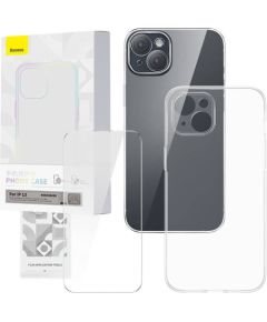 Transparent Case and Tempered Glass set Baseus Corning for iPhone 13