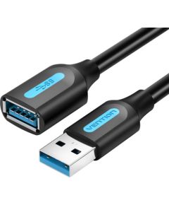 USB 3.0 male to female extension cable Vention CBHBI 3m Black PVC