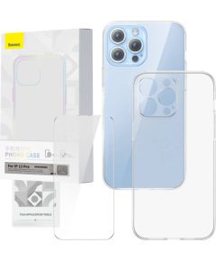 Transparent Case and Tempered Glass set Baseus Corning for iPhone 13 Pro