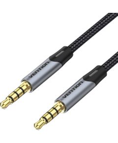 TRRS 3.5mm Male to Male Aux Cable 1m Vention BAQHF Gray