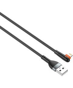 Cable USB to Lightning LDNIO LS561, 2.4A, 1m (black)