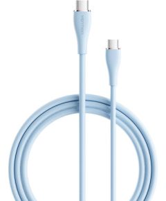 USB-C 2.0 to USB-C 5A Cable Vention TAWSG 1.5m Light Blue Silicone