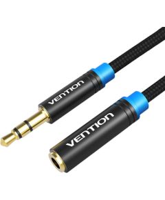 Braided 3.5mm Audio Extender 3m Vention VAB-B06-B300-M Black