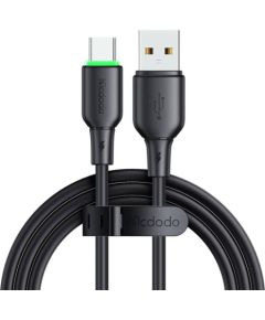 USB to USB-C Cable Mcdodo CA-4751 with LED light 1.2m (black)