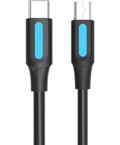 USB-C 2.0 to Mini-B 2A cable 1m Vention COWBF black