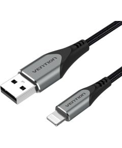 USB 2.0 cable to Lightning, Vention LABHF, 1m (Gray)