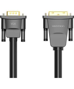 DVI(24+1) to VGA Cable 1.5m Vention EABBG (Black)