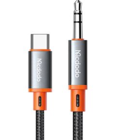 Cable Mcdodo CA-0820 USB-C to 3.5mm AUX mini jack, 1.2m (black)