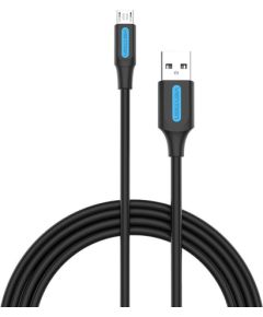 USB 2.0 A to Micro-B 3A cable 1.5m Vention COLBG black