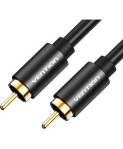 RCA (Coaxial) male to male cable Vention VAB-R09-B200, 2m (black)