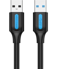 USB 3.0 cable Vention CONBI 3m Black PVC