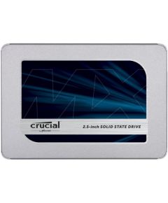 SSD | CRUCIAL | MX500 | 2TB | SATA 3.0 | TLC | Write speed 510 MBytes/sec | Read speed 560 MBytes/sec | 2,5" | MTBF 1800000 hours | CT2000MX500SSD1