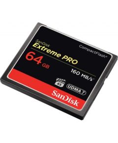 Sandisk amiņas karte CF 64GB ExtremePro 160MB/s