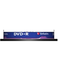 Verbatim DVD+R Matt Silver 4,7GB 16x 10gb. spindle iepakojumā