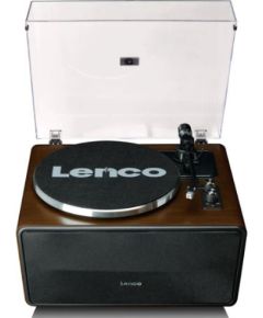 Vinyl record player with integrated speakers 80W Lenco LS470WA