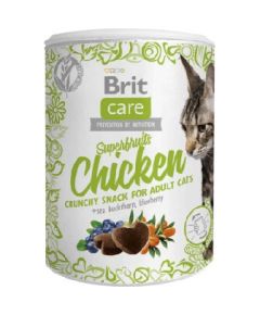 BRIT Care Cat Snack Superfruits Chicken - cat treat - 100 g