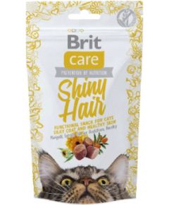 Brit Care Cat Snack SHINY Hair - cat treat - 50 g