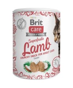 BRIT Care Cat Snack Superfruits Lamb - cat treat - 100 g