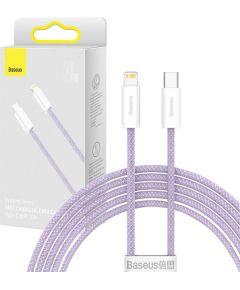 USB-C cable for Lightning Baseus Dynamic Series, 20W, 2m (purple)