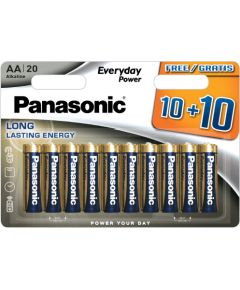 Panasonic Everyday Power baterijas LR6EPS/20BW (10+10)