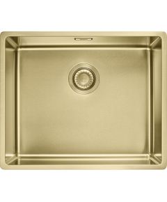 Franke Mythos Masterpiece BXM 210/110-50 Gold nerūsejošā tērauda virtuves izlietne zelta tonis