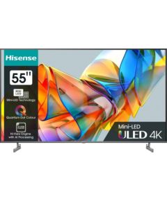 Hisense 55U6KQ, LED TV - 55 - anthracite, UltraHD/4K, triple tuner, HDR10, WLAN, LAN, Bluetooth