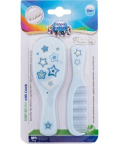 Canpol Newborn Baby / Baby Brush With Comb 1pc Stars