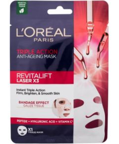 L'oreal Revitalift Laser / X3 Triple Action Tissue Mask 28g