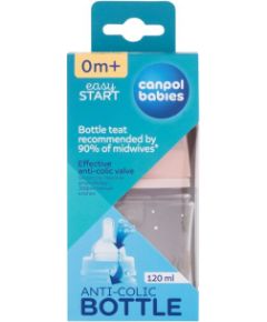 Canpol Royal Baby / Easy Start Anti-Colic Bottle 120ml Little Princess 0m+